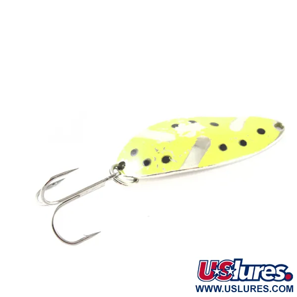 Seneca Little Cleo (Hula Girl), nikiel/żółty/czarny, 10 g błystka wahadłowa #1714