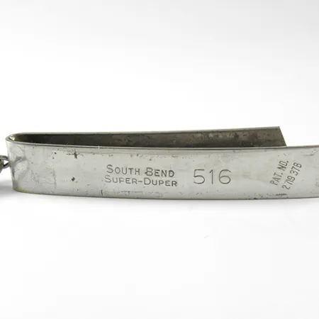 South Bend Super-Duper 516, nikiel, 18 g błystka wahadłowa #1721