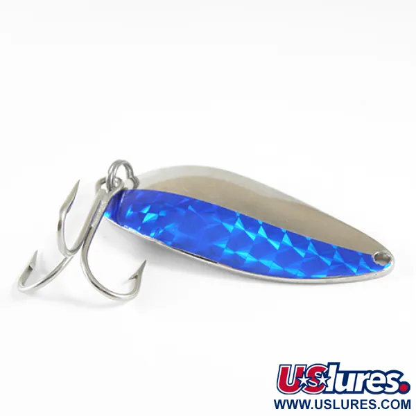 Seneca Little Cleo (Hula Girl), nikiel/niebieski, 21 g błystka wahadłowa #1724