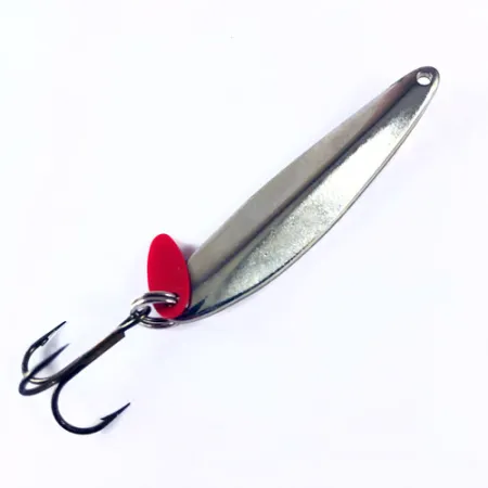 Bay de Noc Swedish Pimple, nikiel/żółty, 14 g błystka wahadłowa #1725