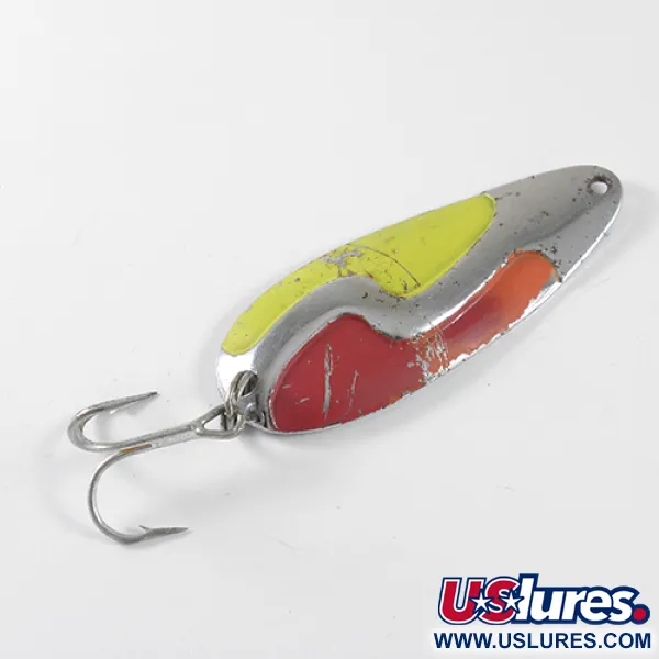 Kushner Kush Spoon, czerwony/żółty/nikiel, 9 g błystka wahadłowa #1743