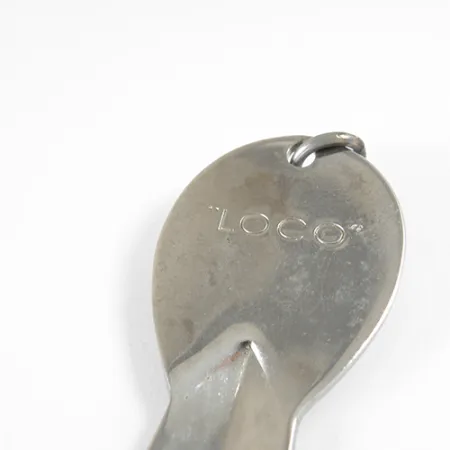 Glen Evans Loco 4, nikiel/niebieski, 9 g błystka wahadłowa #1750