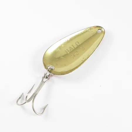 Balo 3, biały/czerwony/mosiądz, 14 g błystka wahadłowa #1769