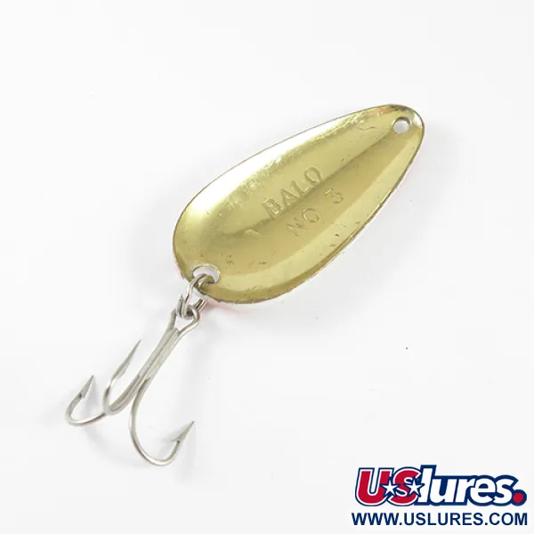  Balo 3, biały/czerwony/mosiądz, 14 g błystka wahadłowa #1769