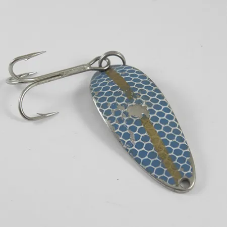 Seneca Little Cleo (Hula Girl), niebieski/nikiel, 10 g błystka wahadłowa #1770