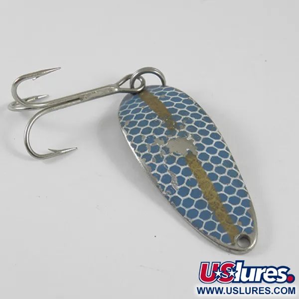 Seneca Little Cleo (Hula Girl), niebieski/nikiel, 10 g błystka wahadłowa #1770