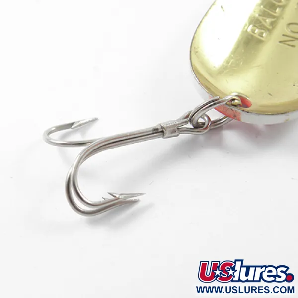  Balo 3, czerwony/biały/mosiądz, 14 g błystka wahadłowa #1798