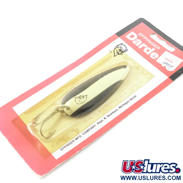 Eppinger Dardevle Dardevlet, czarny/biały/nikiel, 21 g błystka wahadłowa #1805