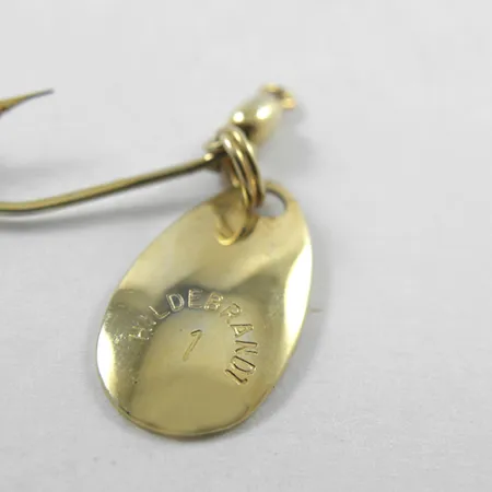 Yakima Bait Hildebrandt 1, złoto, 1 g błystka wahadłowa #1818