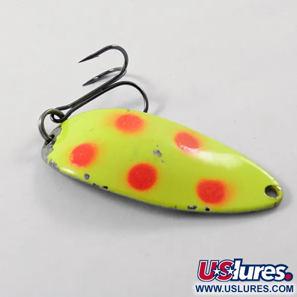 Seneca Little Cleo (Hula Girl), żółty/czerwony/nikiel, 14 g błystka wahadłowa #1829