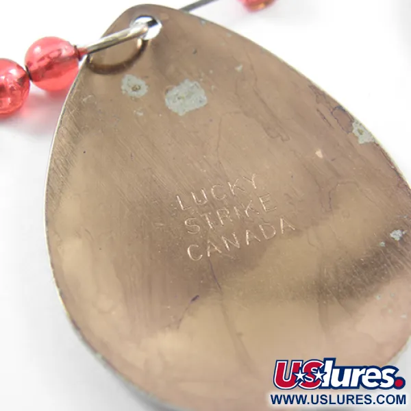 Lucky Strike, nikiel/miedź/czerwony, 12,5 g błystka obrotowa #1833