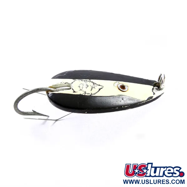 Eppinger Błystka antyzaczepowa Dardevle Midget, czarny/biały/nikiel, 6 g błystka wahadłowa #1867