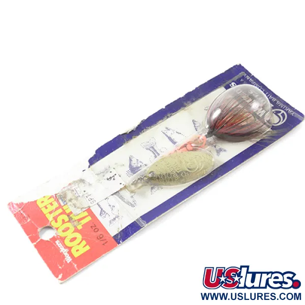 Yakima Bait Worden’s Original Rooster Tail, złoty/czerwony, 4,72 g błystka obrotowa #1880