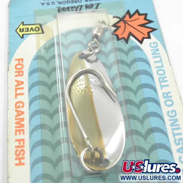 Other Les Davis Canadian Wonder, nikiel/złoto, 7 g błystka wahadłowa #1884