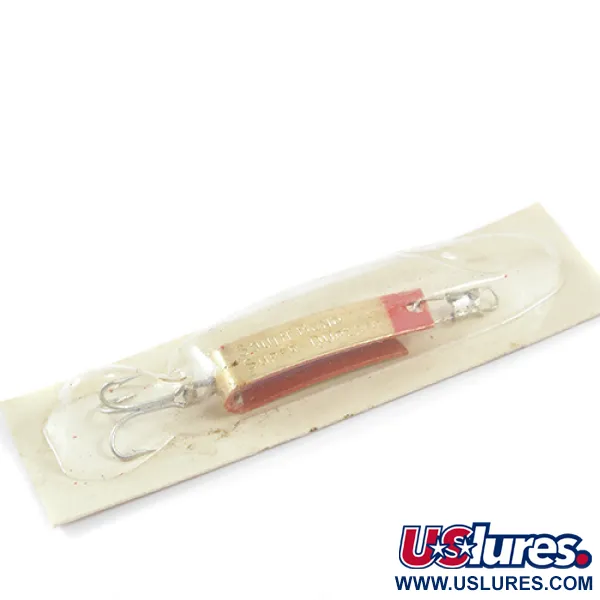 South Bend Super-Duper 501, złoty/czerwony, 2,3 g błystka wahadłowa #1889