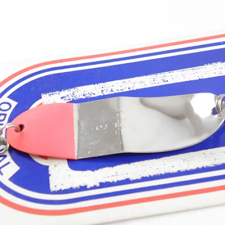 Shoff's Freak 3, nikiel/czerwony, 9 g błystka wahadłowa #1893