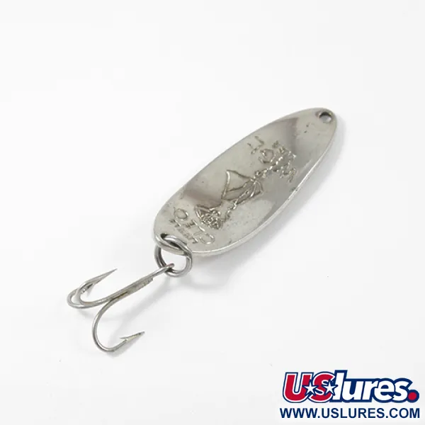 Seneca Little Cleo (Hula Girl), nikiel/pomarańczowy, 10 g błystka wahadłowa #1895