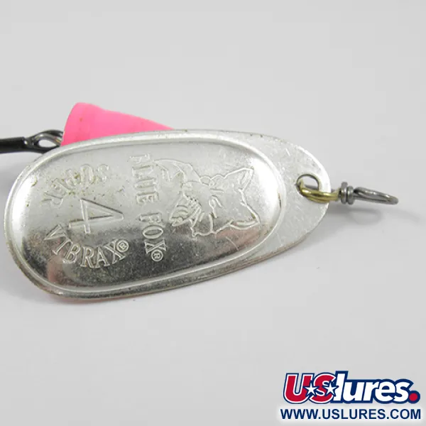 Blue Fox Super Vibrax 4 1916, srebrny/różowy, 10,5 g błystka obrotowa #1916
