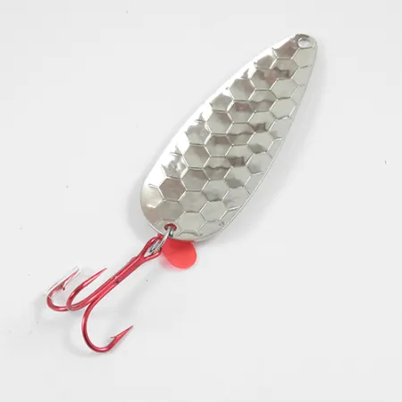 Worth Red King Spoon, młotkowany nikiel, 17 g błystka wahadłowa #1942