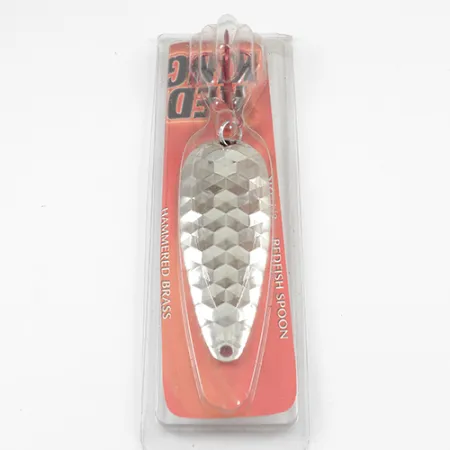 Worth Red King Spoon, młotkowany nikiel, 17 g błystka wahadłowa #1943