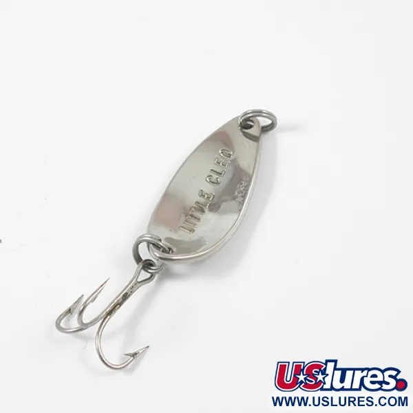 Seneca Little Cleo, nikiel/zielony, 5 g błystka wahadłowa #1967