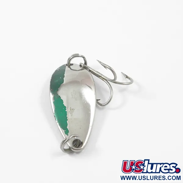 Seneca Little Cleo, nikiel/zielony, 5 g błystka wahadłowa #1967