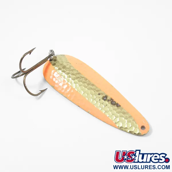 Cabela's, młotkowany złoty/pomarańczowy, 24 g błystka wahadłowa #1976