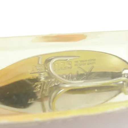 Luhr Jensen Lil' Kroc (Krocodile Stubby), nikiel/czerwony, 21 g błystka wahadłowa #1977