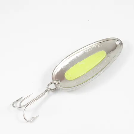 Blue Fox Pixee, młotkowany nikiel/żółty, 24 g błystka wahadłowa #1986