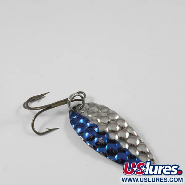 Seneca Little Cleo, nikiel/niebieski, 7 g błystka wahadłowa #1991