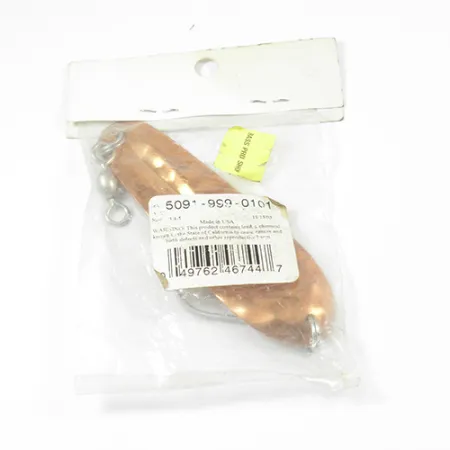 Luhr Jensen Emerald, młotkowana miedź, 18 g błystka wahadłowa #1997