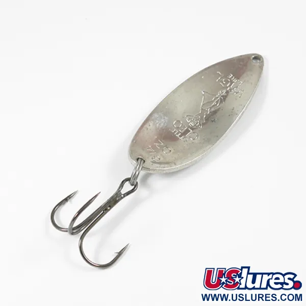 Seneca Little Cleo (Hula Girl), nikiel/zielony, 21 g błystka wahadłowa #2012