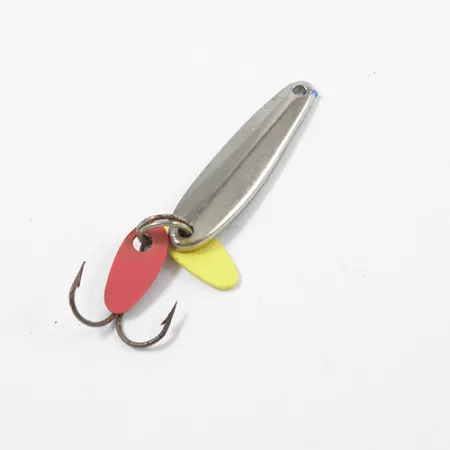 Bay de Noc Swedish Pimple, nikiel/zielony, 2 g błystka wahadłowa #2039