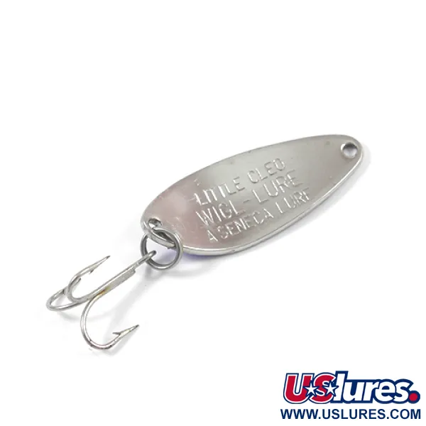 Seneca Little Cleo, nikiel/niebieski, 7 g błystka wahadłowa #2052