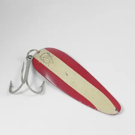 Eppinger Dardevle Trolldevle, czerwony/biały/nikiel, 40 g błystka wahadłowa #2060