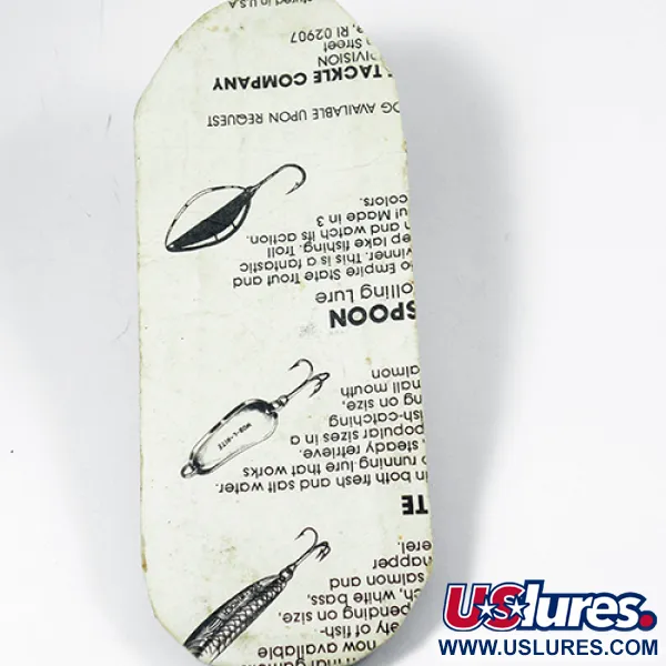 Seneca Little Cleo (Hula Girl), biały perłowy/niebieski/nikiel, 21 g błystka wahadłowa #2070