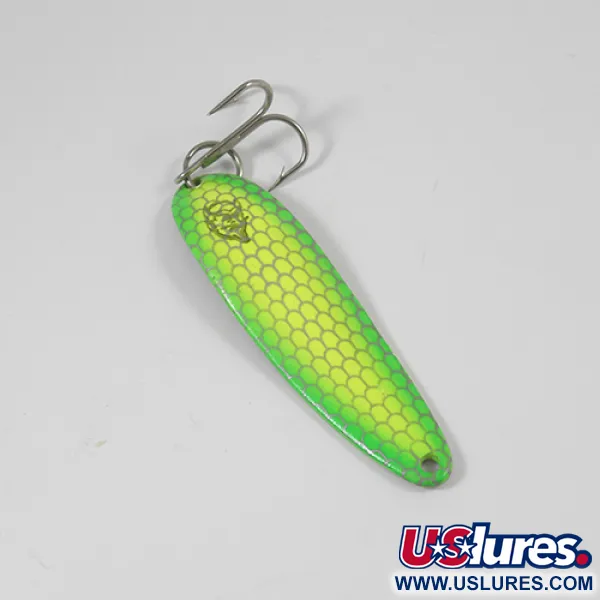 Eppinger Dardevle Cop-E-Cat 7400, żółty/zielony/nikiel, 14 g błystka wahadłowa #2094