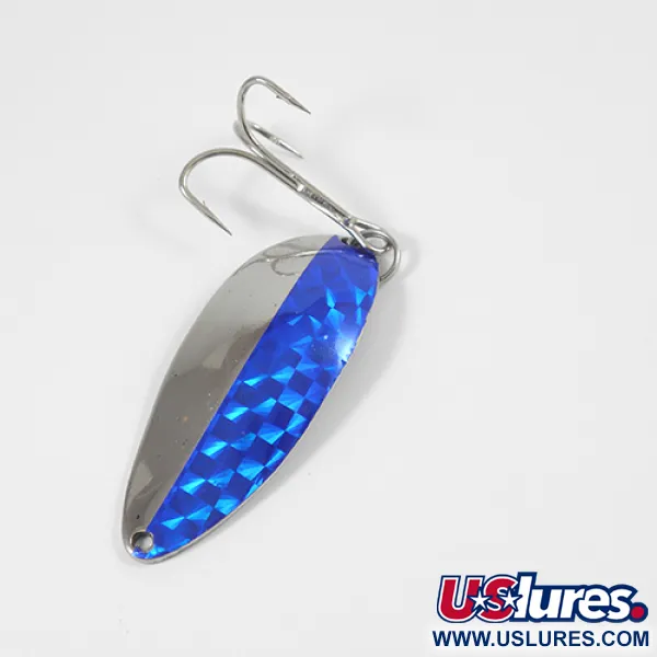 Seneca Little Cleo (Hula Girl), nikiel/niebieski, 14 g błystka wahadłowa #2109