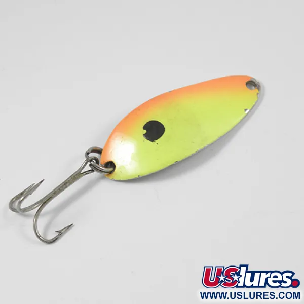 Seneca Little Cleo (Hula Girl), żółty/pomarańczowy/nikiel, 10 g błystka wahadłowa #2111