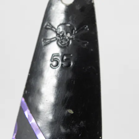 Calcutta 55, czarny/biały/fioletowy, 12 g błystka wahadłowa #2125