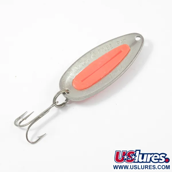 Blue Fox Pixee, nikiel/pomarańczowy, 14 g błystka wahadłowa #2162