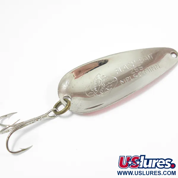  Nebco FlashBait 266, czerwony/biały/nikiel, 10 g błystka wahadłowa #2182