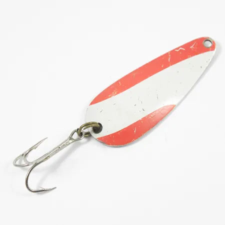 Nebco FlashBait 266, czerwony/biały/nikiel, 10 g błystka wahadłowa #2182