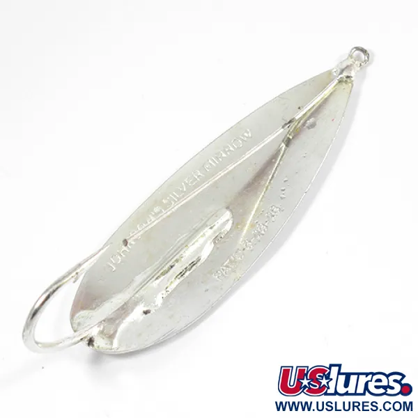  Błystka antyzaczepowa Johnson Silver Minnow, srebro (prawdziwe srebrzenie), 28 g błystka wahadłowa #2189