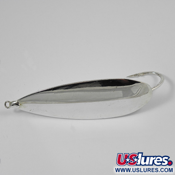  Błystka antyzaczepowa Johnson Silver Minnow, srebro (prawdziwe srebrzenie), 28 g błystka wahadłowa #2189