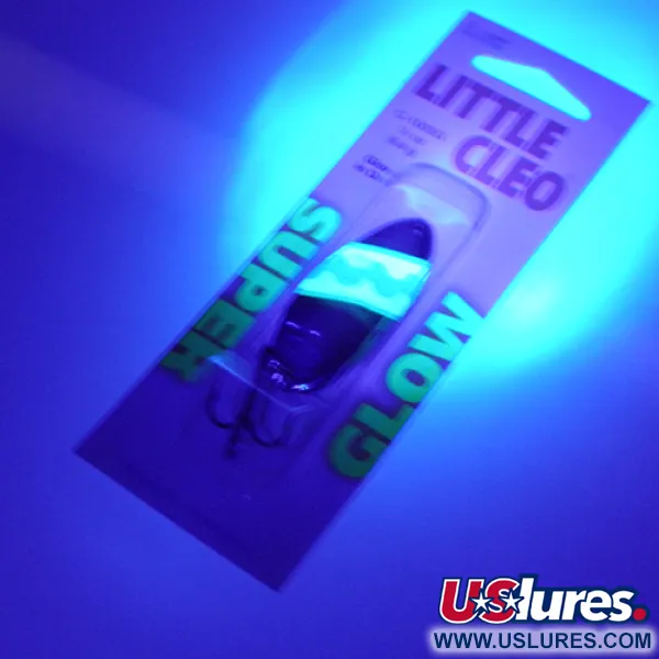 Acme Little Cleo (świeci w ciemności), nikiel/róż/żółty Glow - świeci w ciemności i UV, 9,5 g błystka wahadłowa #2245