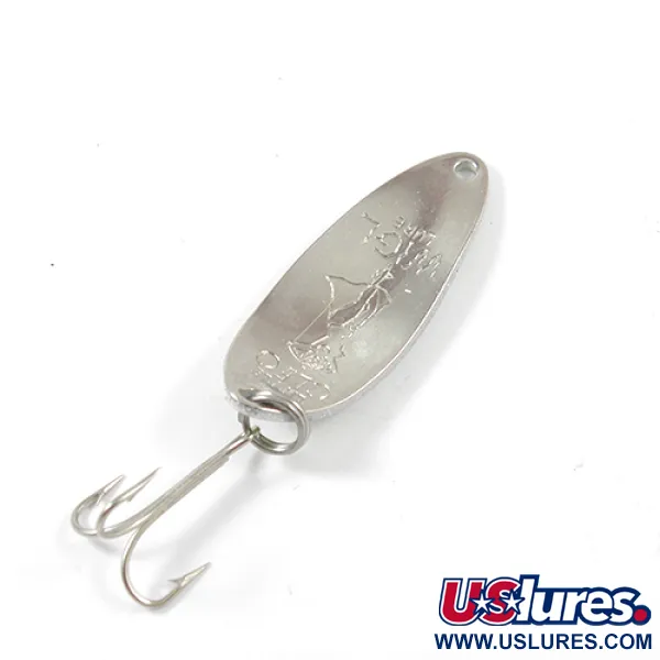 Seneca Little Cleo (Hula Girl), zielony/nikiel/cekiny, 10 g błystka wahadłowa #2269