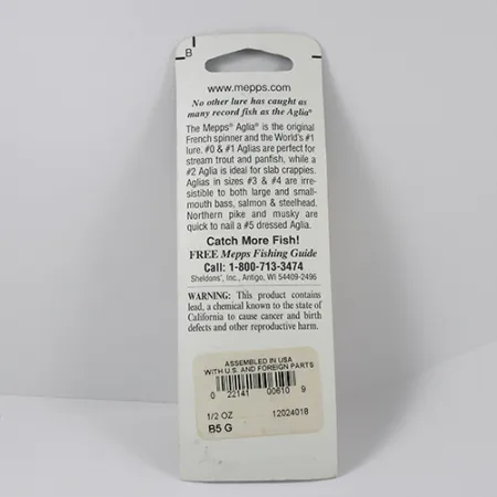 Mepps Aglia 5, złoto, 14 g błystka obrotowa #2278