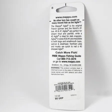 Mepps Aglia 5, Platynowa jasna zieleń, 14 g błystka obrotowa #2286