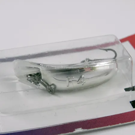 Yakima Bait FlatFish F4, srebro wobler #2288